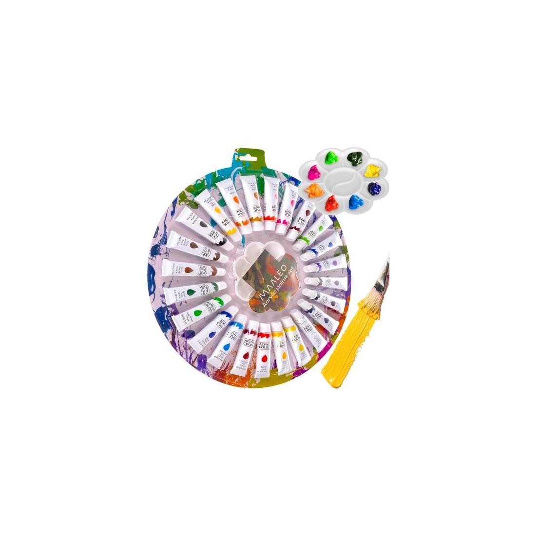 Akrylfärger 12ml - set med 24 Maaleo 24725 | Elektronik - Kablar & Adaptrar - Adaptrar & Signalomvandlare - USB | Pryloteket