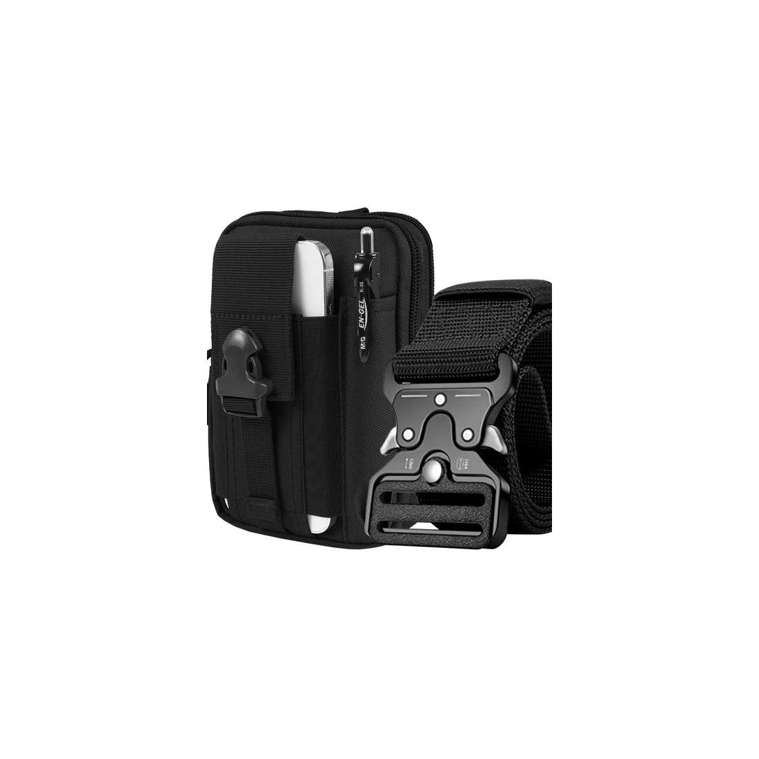 Taktisk midjeväska + bälte svart Trizand 24321 | Leksaker & Spel - Varumärken - Nerf | Pryloteket