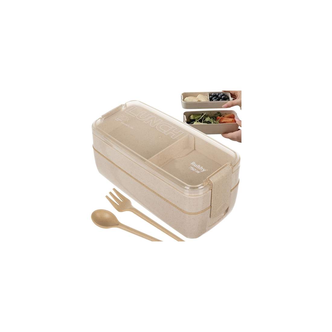 Matlåda 750ml Ruhhy 24528 | Hem & Hobby - Hem & Hushåll - Kök - Servering - Bestick | Pryloteket