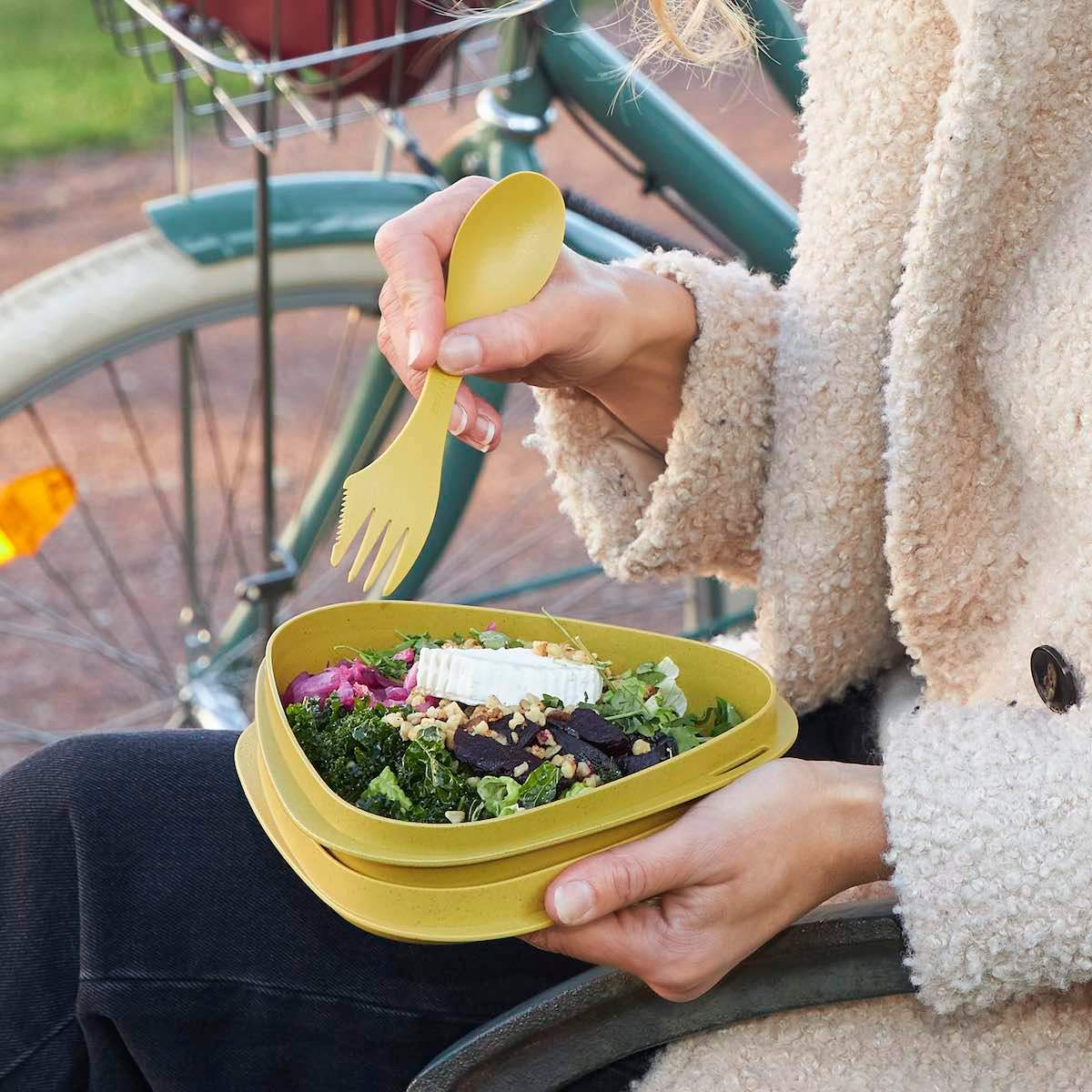 Alternativ bild 1 för Bowl´nLid Lunchlåda Cream