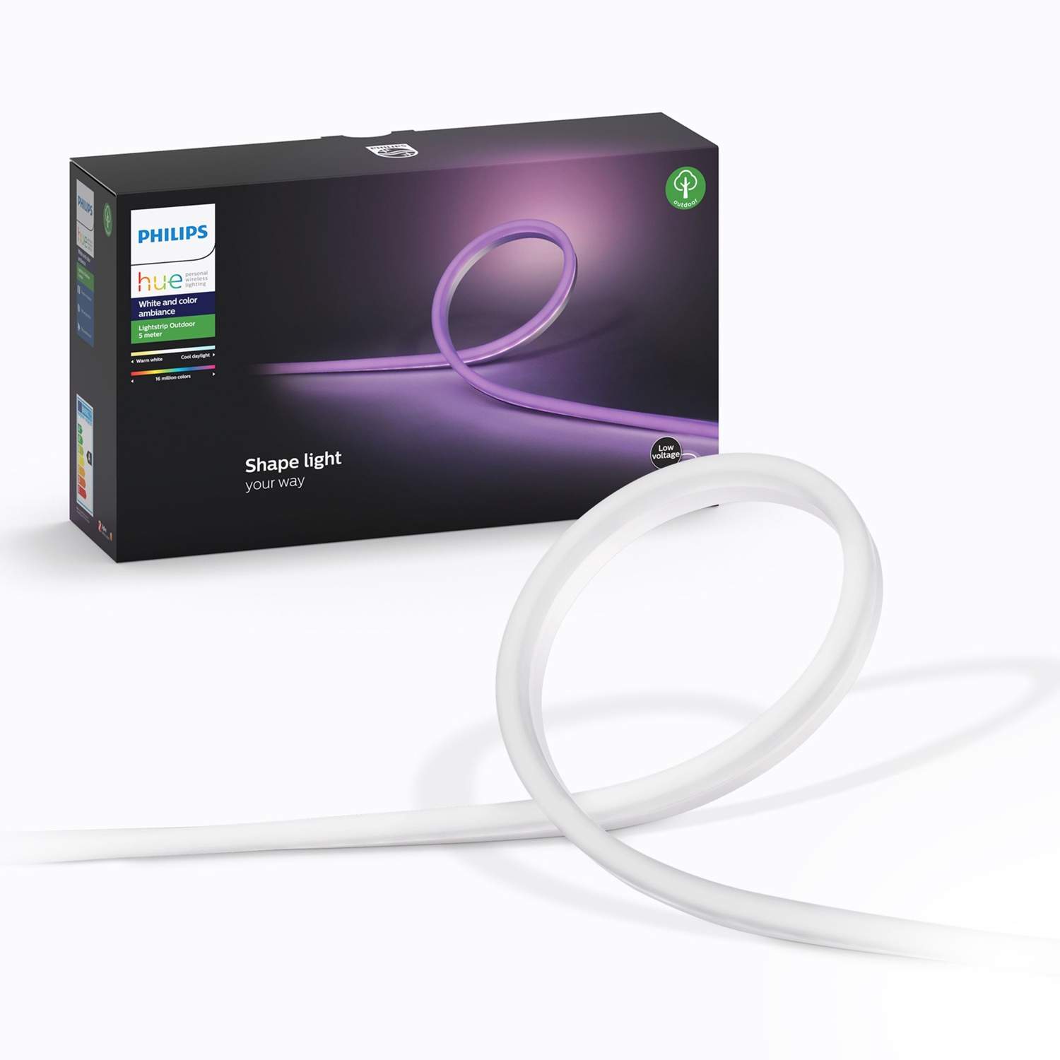 Philips by Signify Hue White and colour ambience 8718699709853 Smart belysning 38 kWh G 1650lumen Variabel