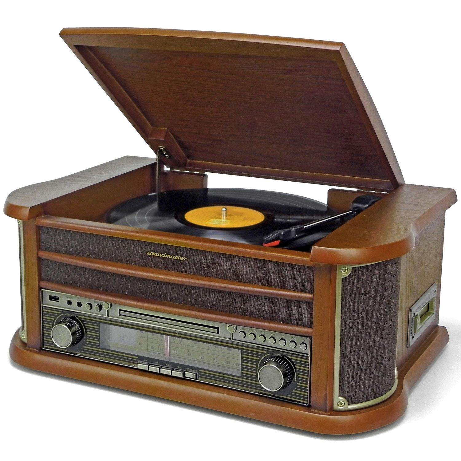 NR560 Retro-tyylinen musiikkijärjestelmä.