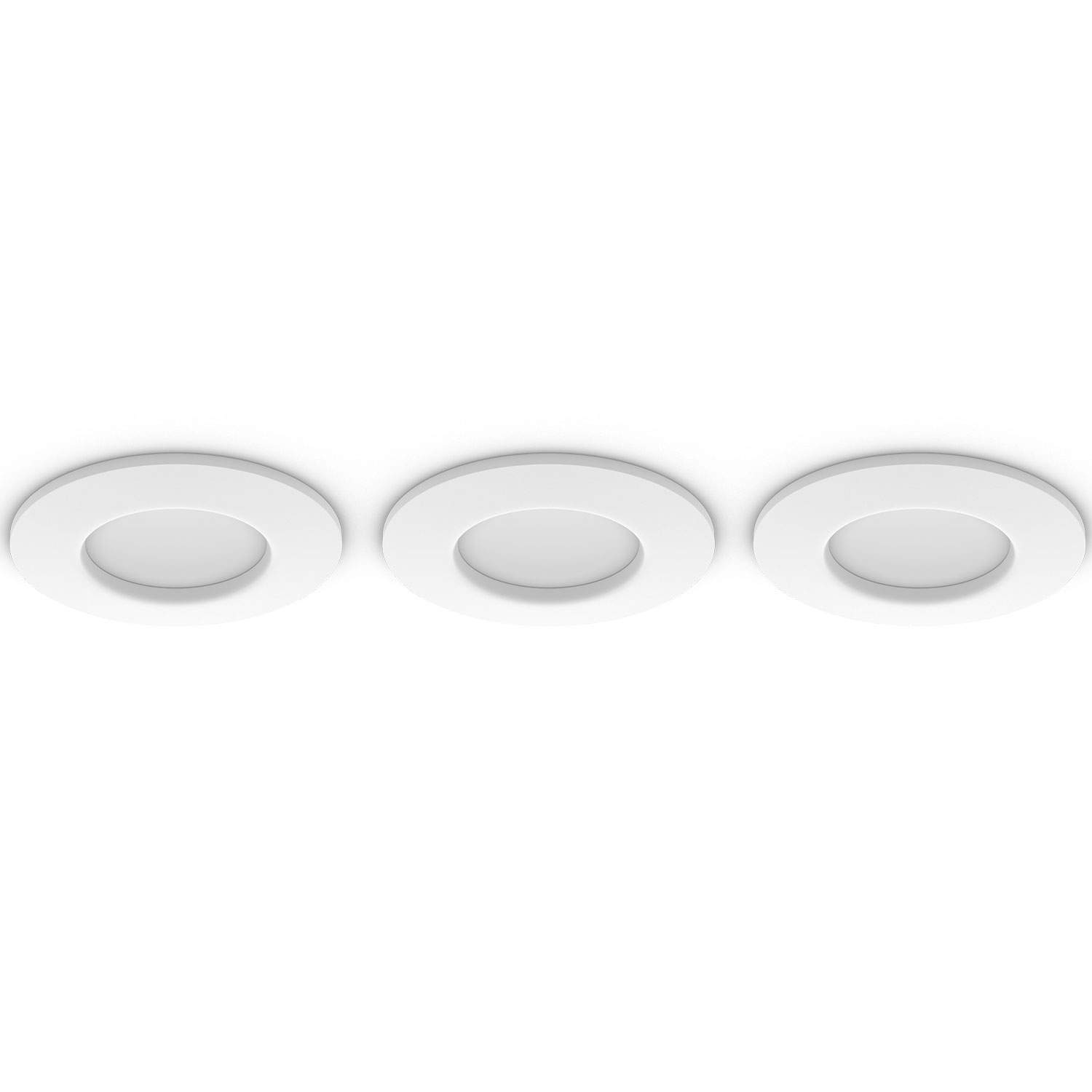 Alternativ bild 1 för Philips Hue Slim infälld belysning 90 mm - 3 pack