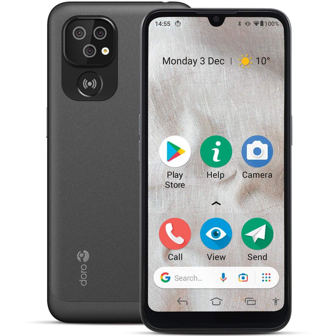 8110 4G Smartphone Grafitgrå | Elektronik - Speltillbehör - Smartphone/Surfplatta/TV-Box - Handkontroller - Android | Pryloteket