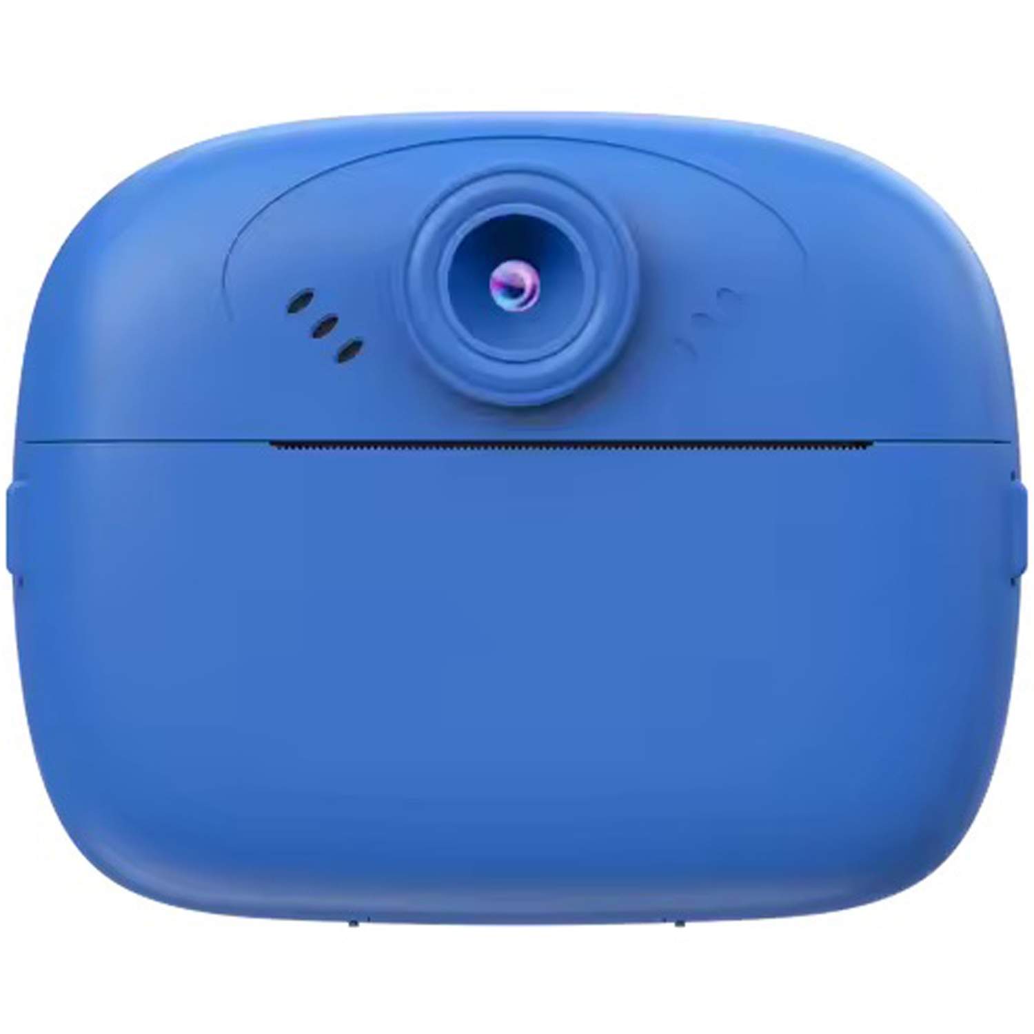 Digitalkamera med printfunktion Blå billede