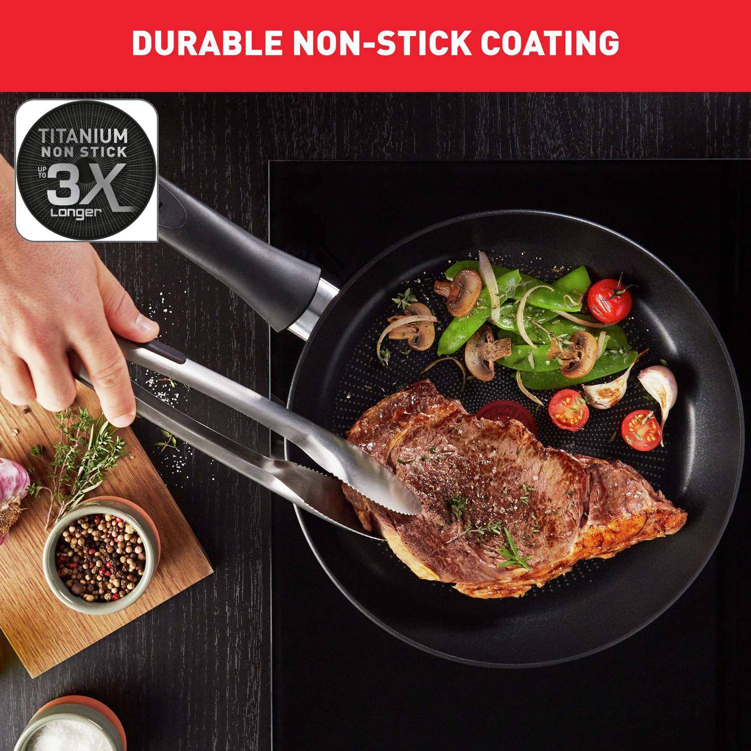 Alternativ bild 1 för Tefal Ultimate ON stekpanna, 28 cm