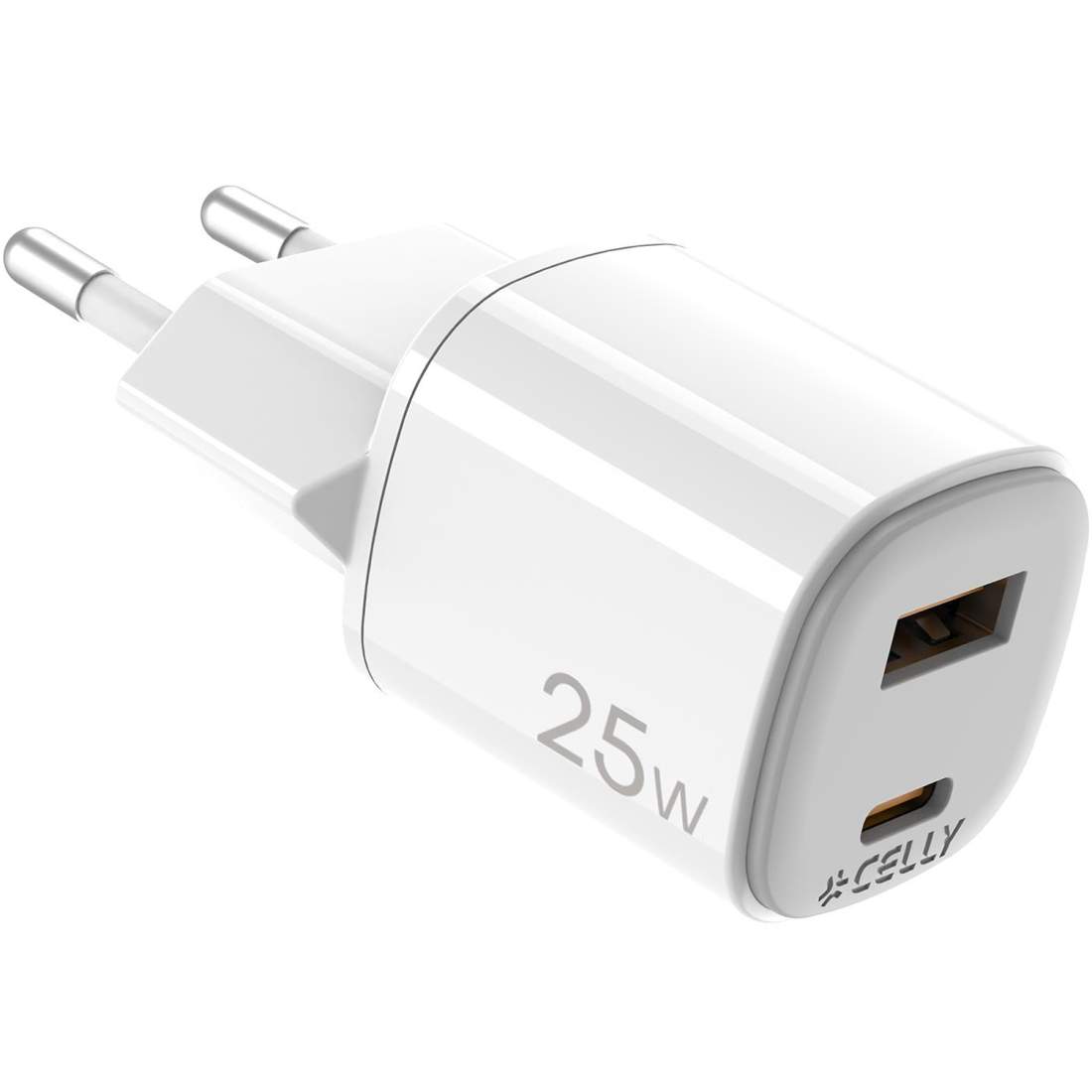 USB-laddare GaN 1 x USB-A + 1 x USB-C PD 25W | Elektronik - Tillbehör Mobil & Surfplatta - Smartklockor & Tillbehör - Smartklockor | Pryloteket