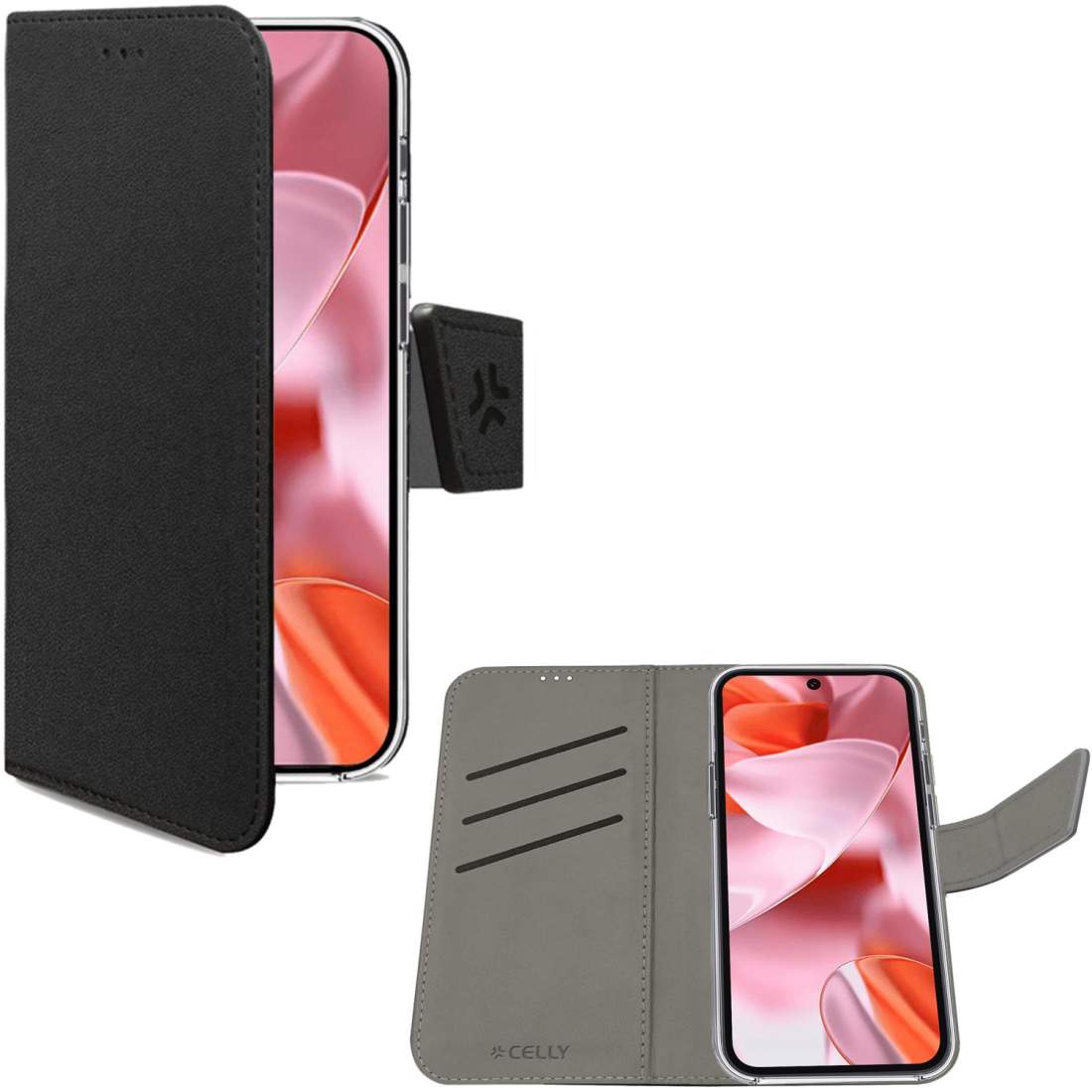 Wallet Case Google Pixel 9 / Pixel 9 Pro Svart | Elektronik - Tillbehör Mobil & Surfplatta - Mobiltillbehör - Mobilkablar - Tillbehör | Pryloteket