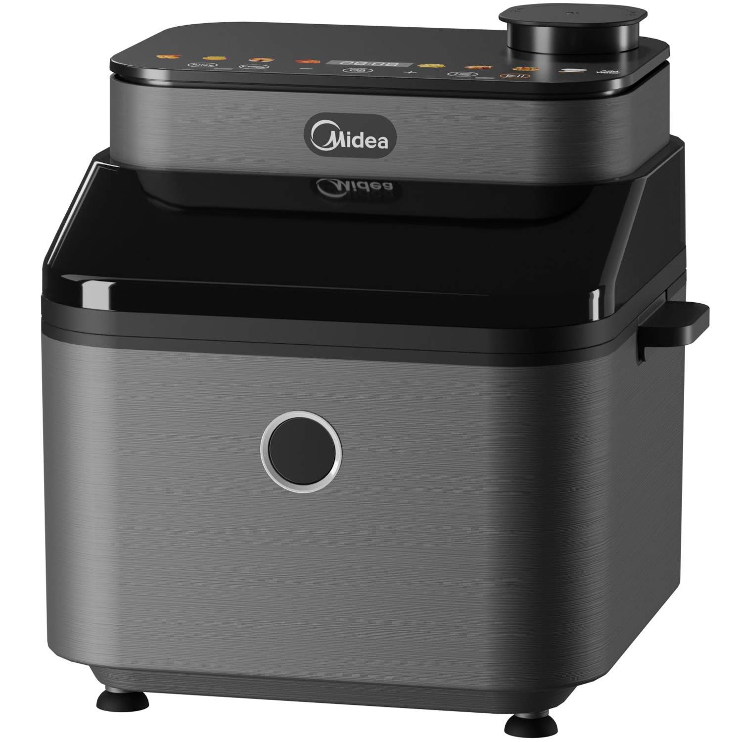 Airfryer Juicylockilla ja ikkunalla 7 litraa