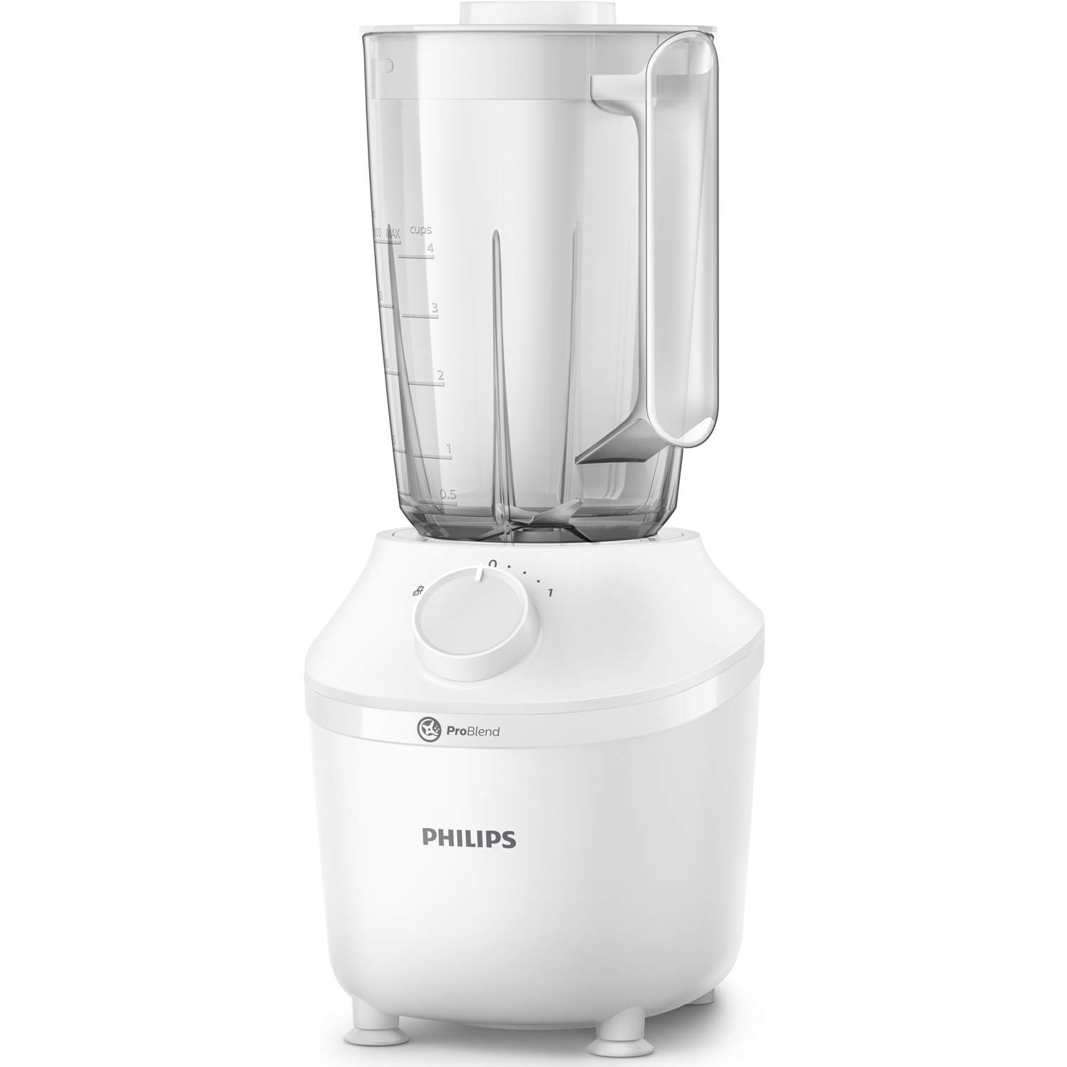 Produktfoto för Philips HR2041/00 3000 Series mixer, 450 watt, vit