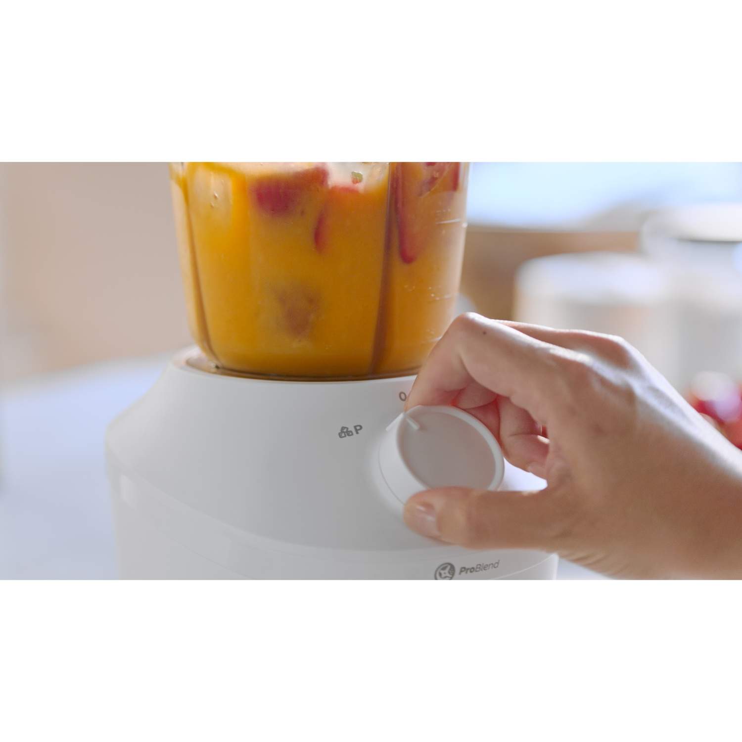 Alternativ bild 1 för Philips HR2041/00 3000 Series mixer, 450 watt, vit