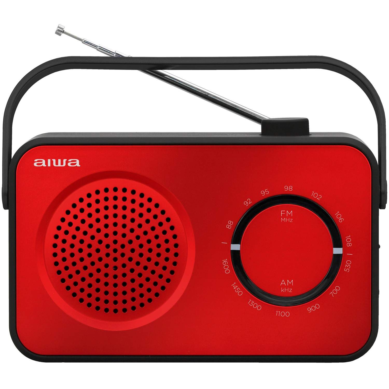 Alternativ bild 1 för Aiwa R-190RD, Bärbar, Analog, AM, FM, 2 W, 80 - 20000 hz, 10 cm
