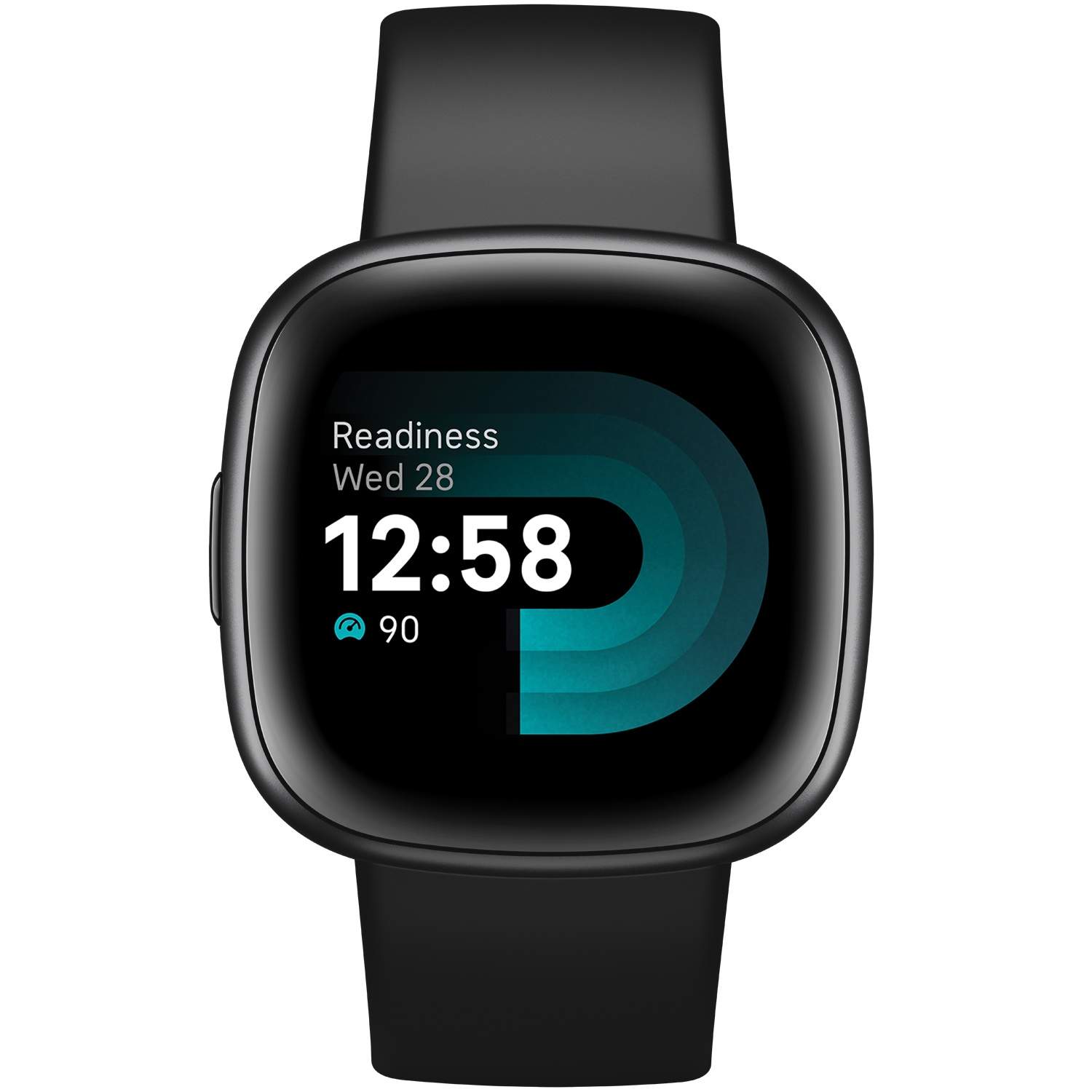 Alternativ bild 1 för Fitbit Versa 4 - 40 mm - grafit - smart klocka med band - svart - bandstorlek: S/L - NFC, Bluetooth