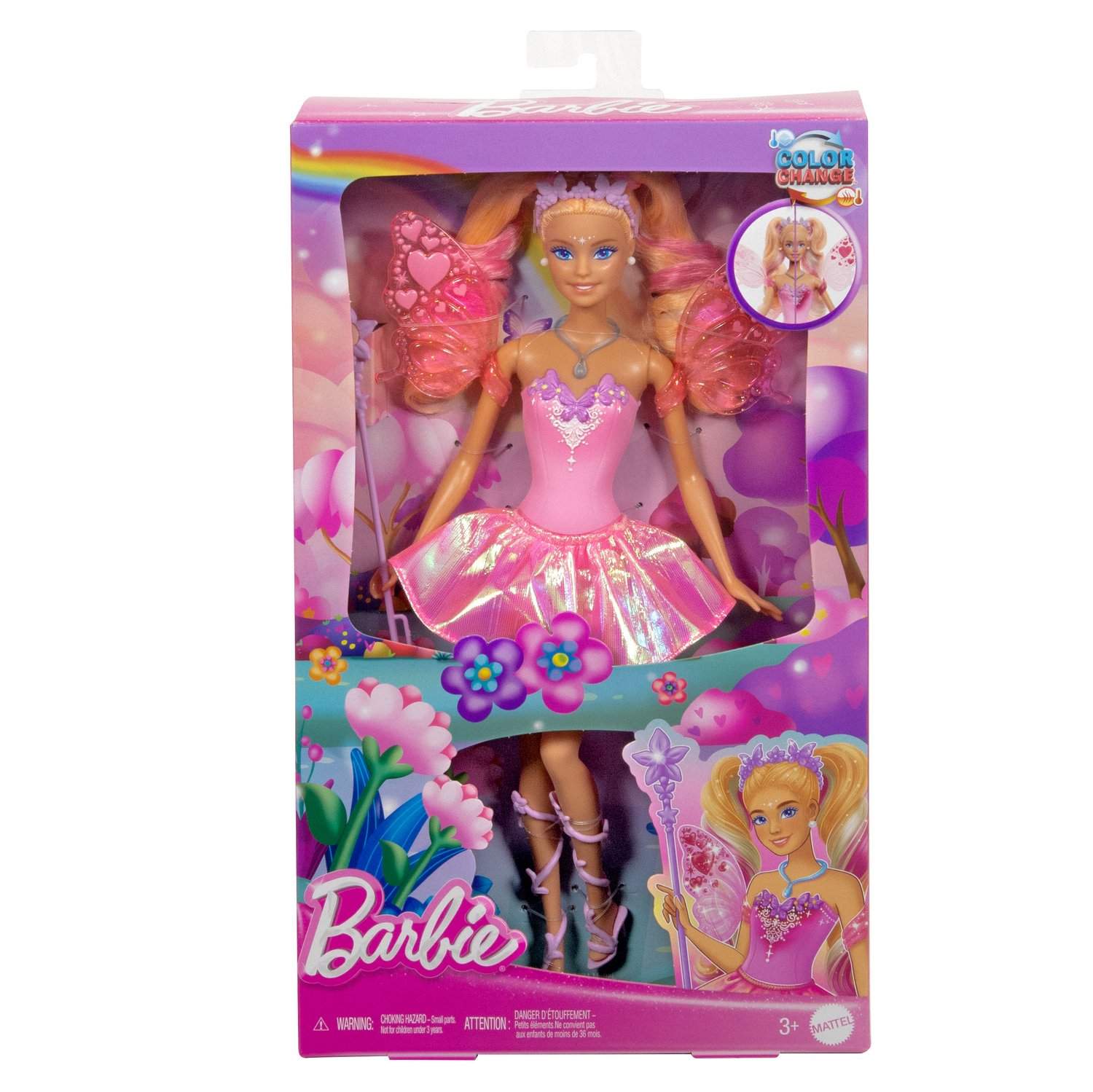 Barbie Färgskiftande Fedocka | Leksaker & Spel - Leksaker - Leksaksfigurer & Dockor - Dockor - Barbie | Pryloteket