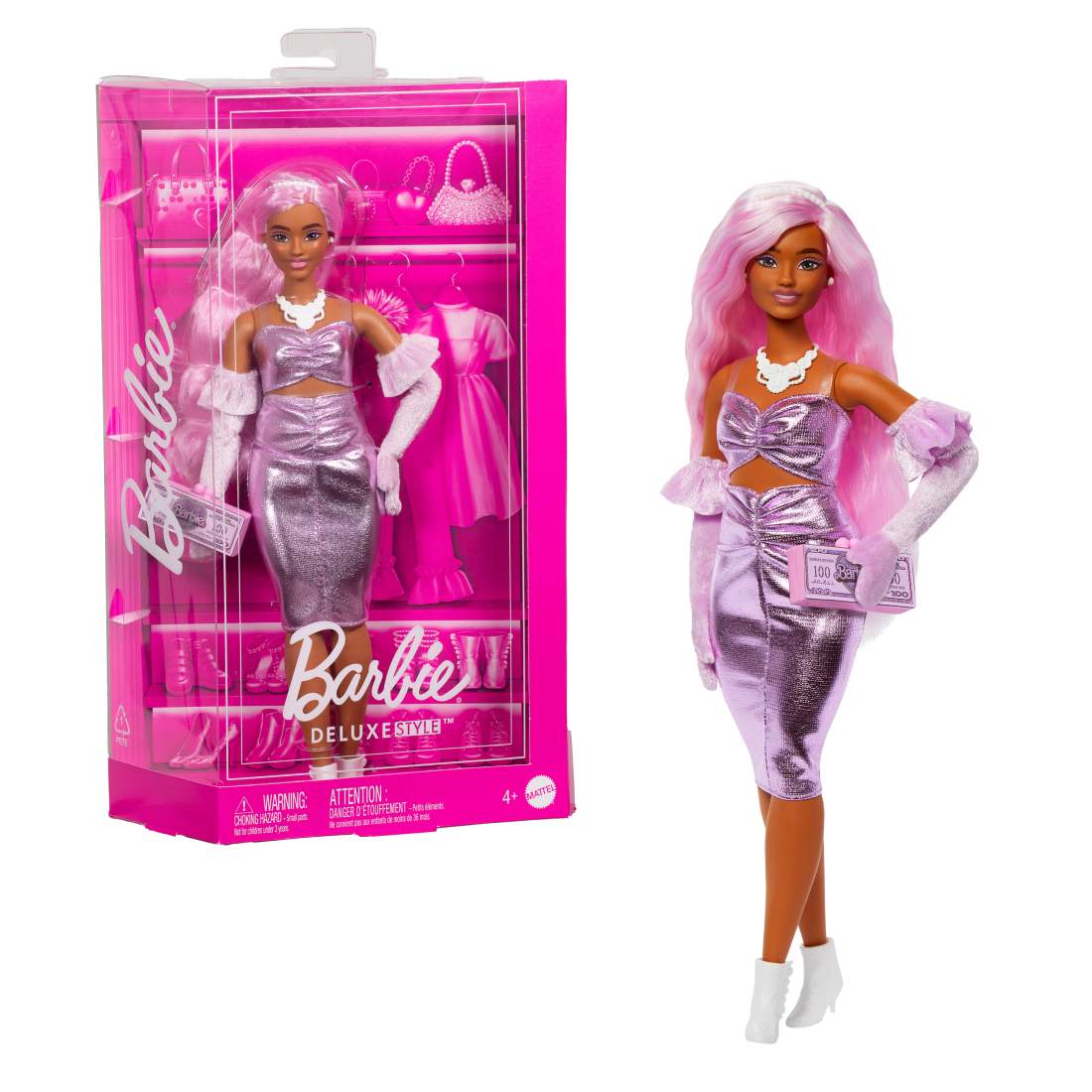 Barbie Deluxe Rosa Hår | Leksaker & Spel - Leksaker - Leksaksfigurer & Dockor - Dockor - Barbie | Pryloteket