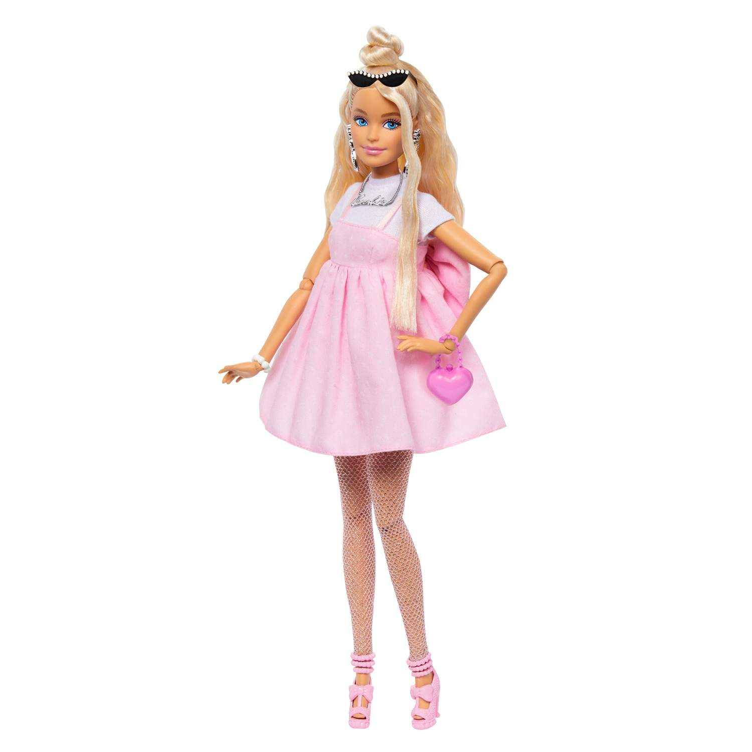 Alternativ bild 1 för Barbie Deluxe Style Doll Bow Blonde
