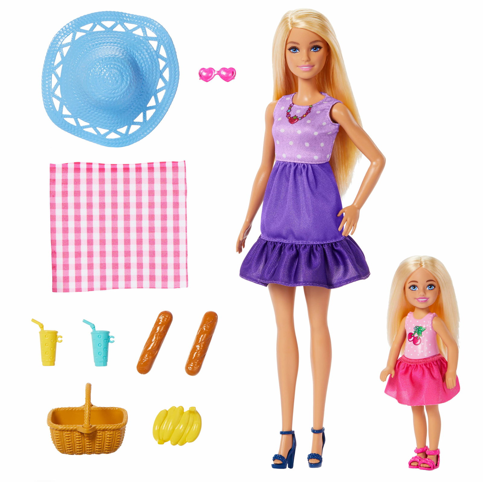 Alternativ bild 1 för Barbie Malibu & Chelsea Core Dolls