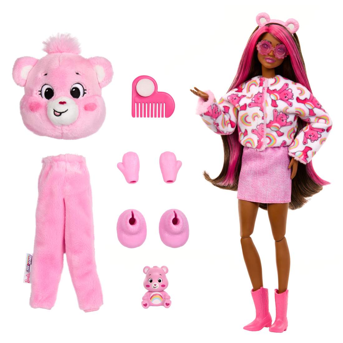 Alternativ bild 1 för Barbie Cutie Reveal Care Bears Rosa