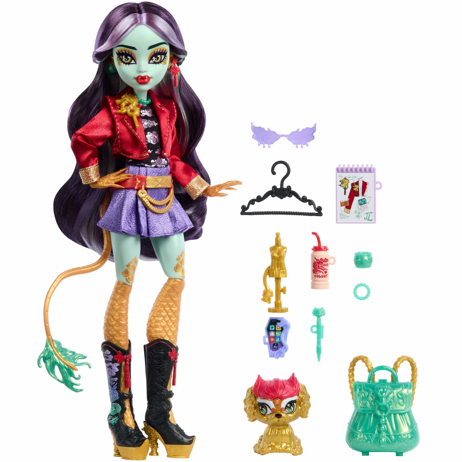 Alternativ bild 1 för Monster High Core Docka Jinafire