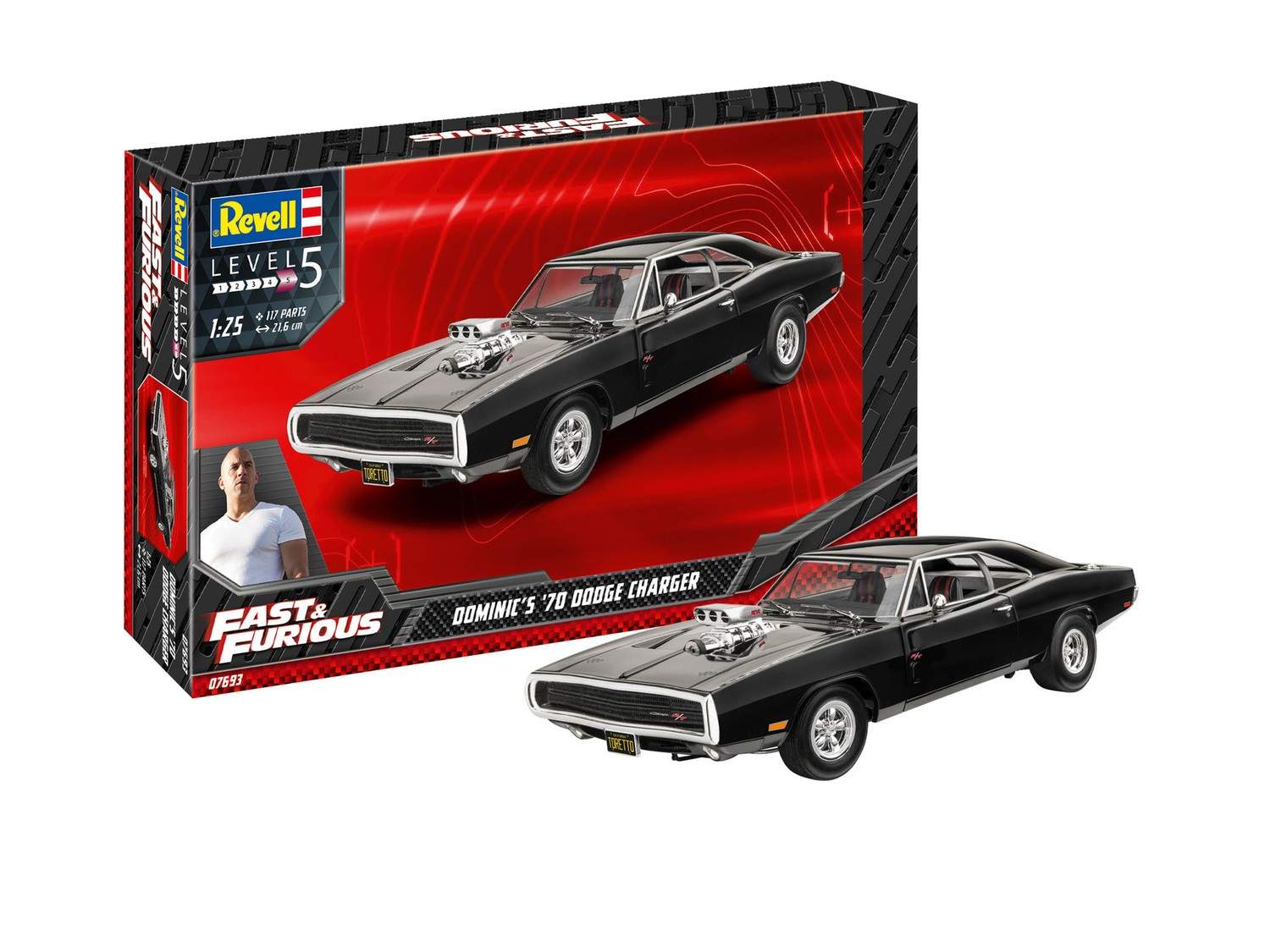 Revell Fast & Furious Dominic"S 1970 Dodge Charger'