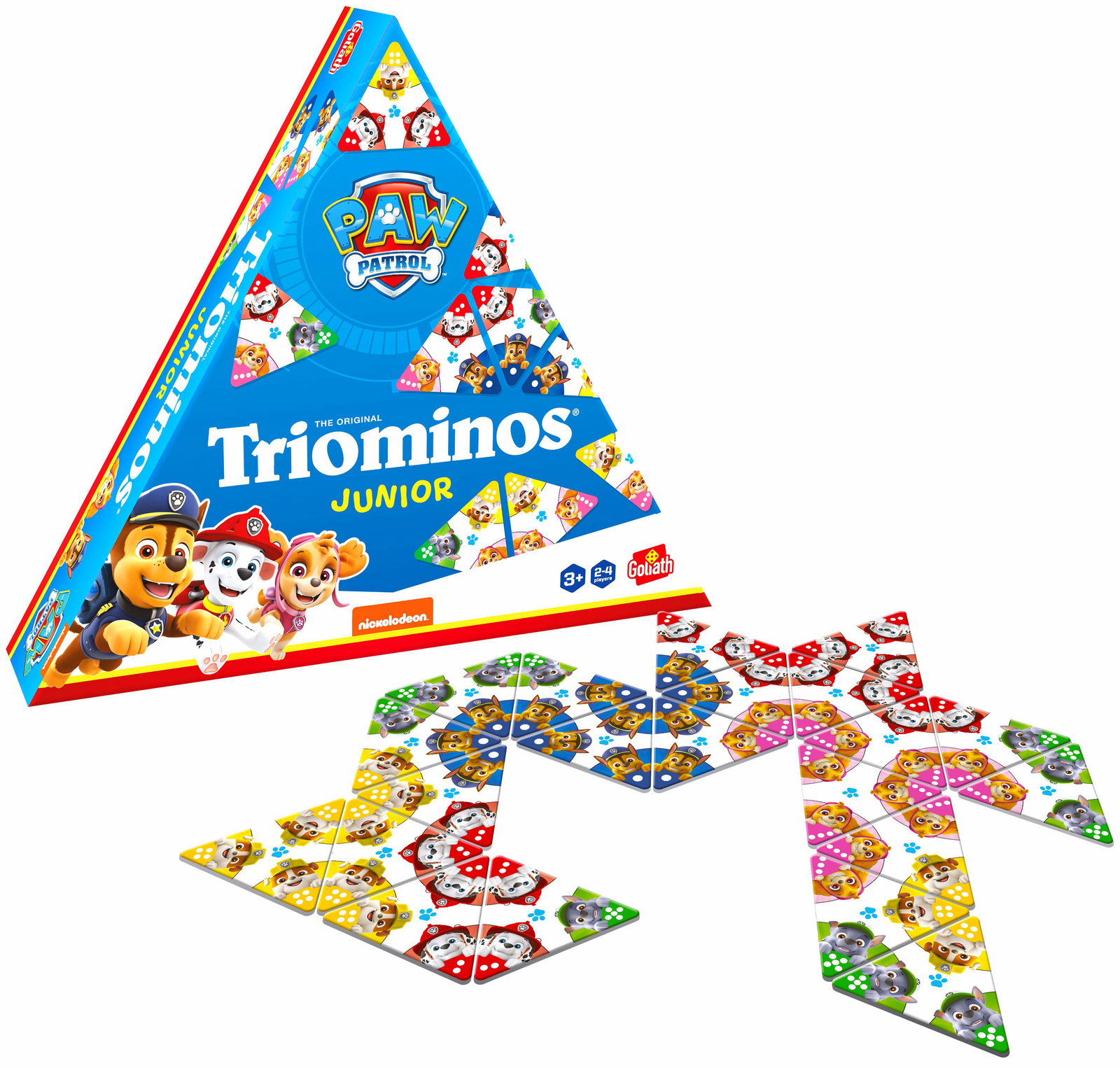 Alternativ bild 1 för Goliath GOLIATH Triominos Junior Psi Patrol PAW PATROL 316508
