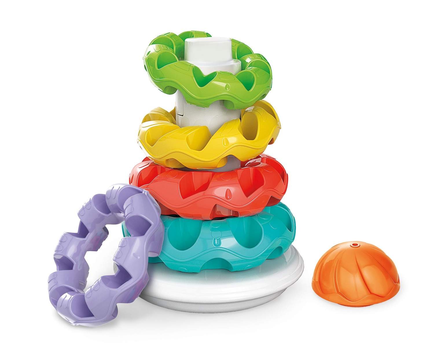 Alternativ bild 1 för Clementoni baby Stack 'n' Play - Stacking Rings