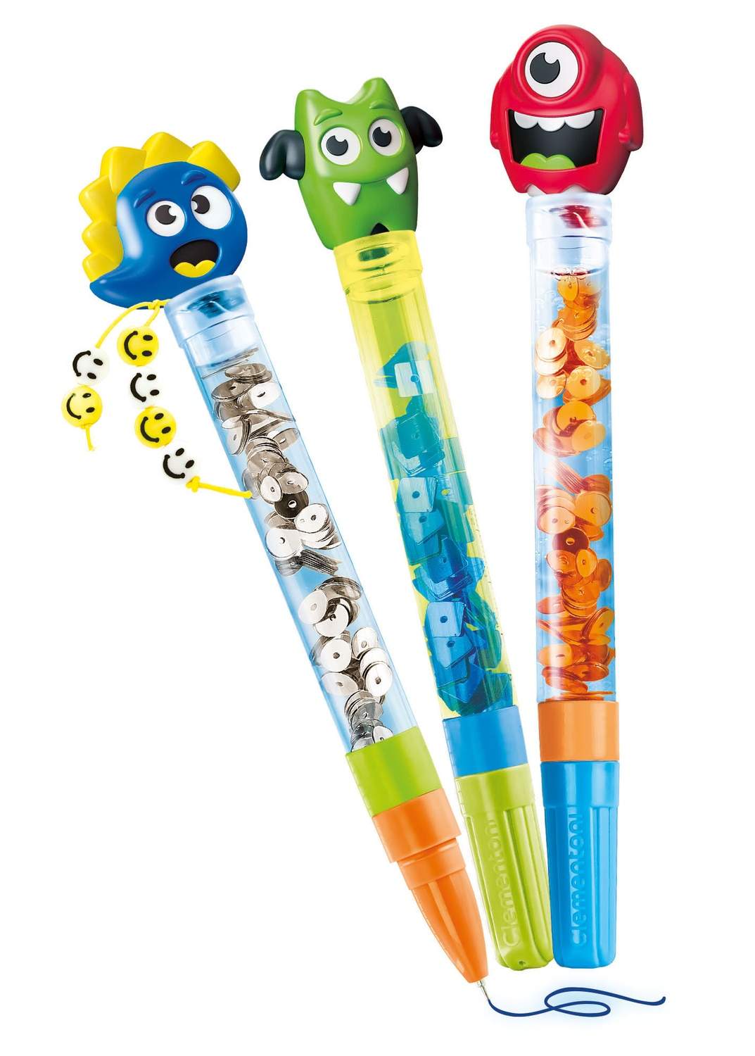 Alternativ bild 0 för CREATIVE MONSTER PENS SET CLEMENTONI 18836 -338