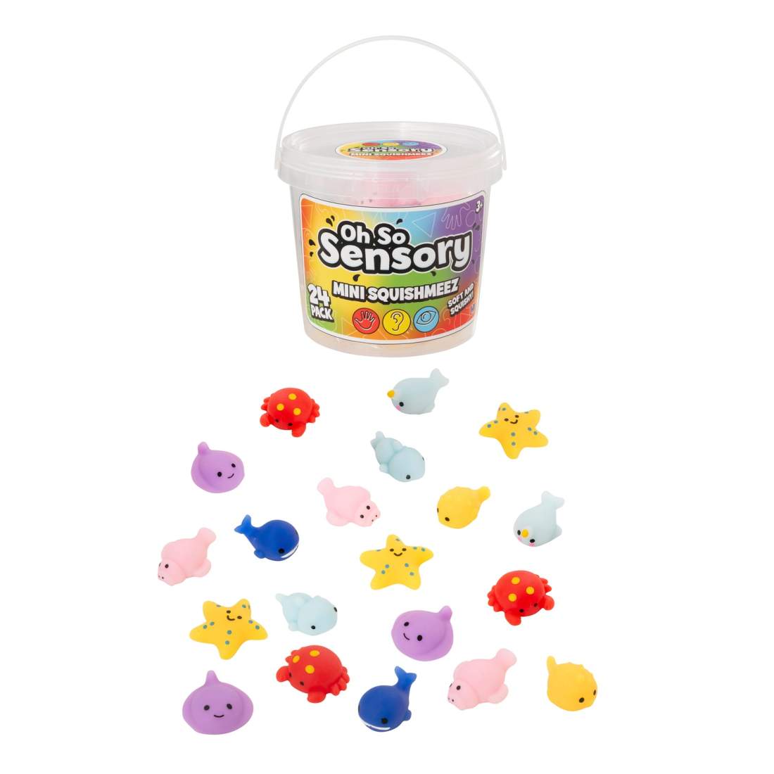 Mini Squishmeez -Fidgets 24 St | Leksaker & Spel - Leksaker - Stressleksaker | Pryloteket