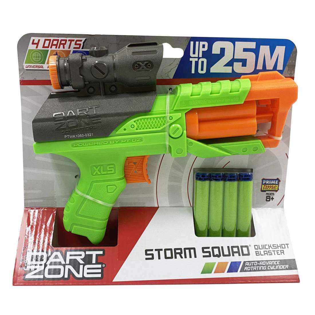 Dart Zone Storm Squad Quickshot | Leksaker & Spel - Leksaker - Leksaksvapen & Tillbehör - Nerf Guns & Tillbehör | Pryloteket