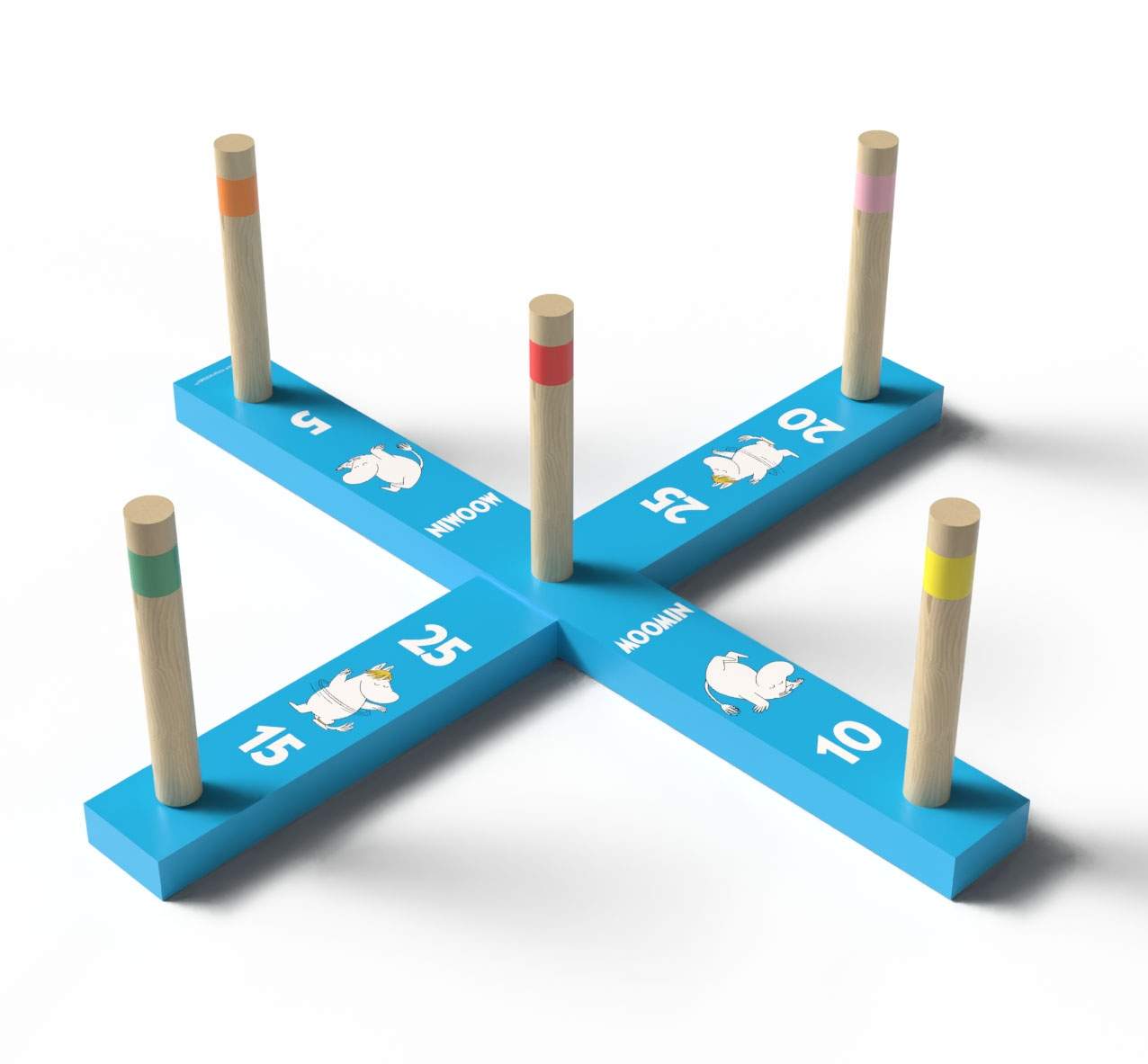 Muumi Renkaanheittopeli