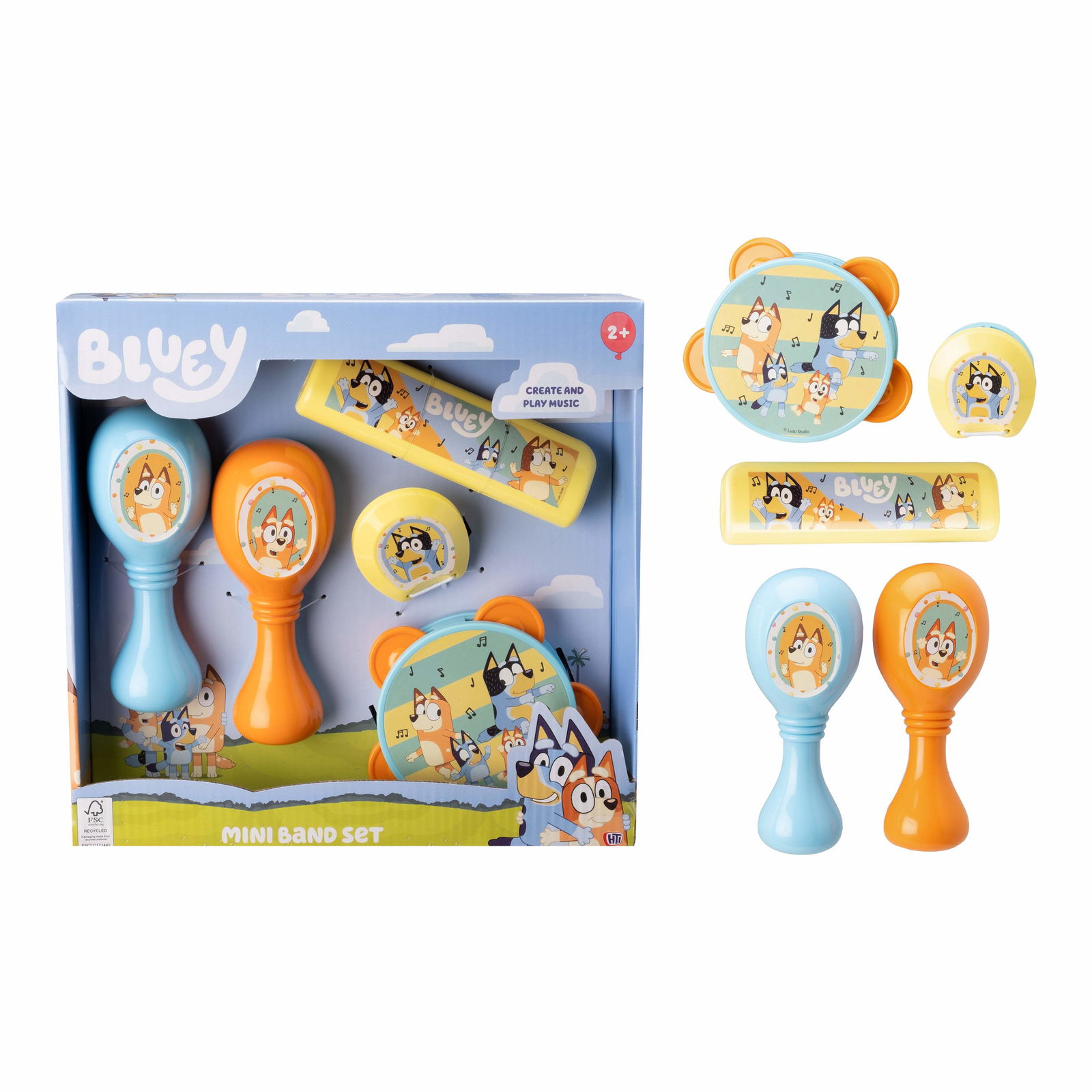 Bluey Mini Band Sæt