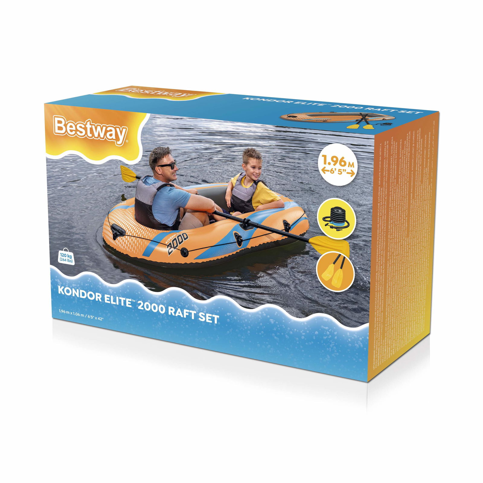 Alternativ bild 1 för BESTWAY 1.96MX106CM KONDOR ELITE 2000