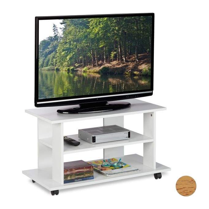Rulbar tv-stand