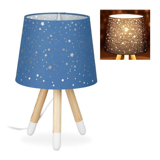Bordlampe Børneværelse Stjerner