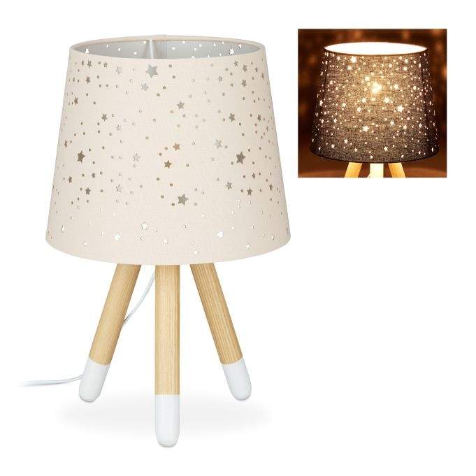 Bordlampe Børneværelse Stjerner