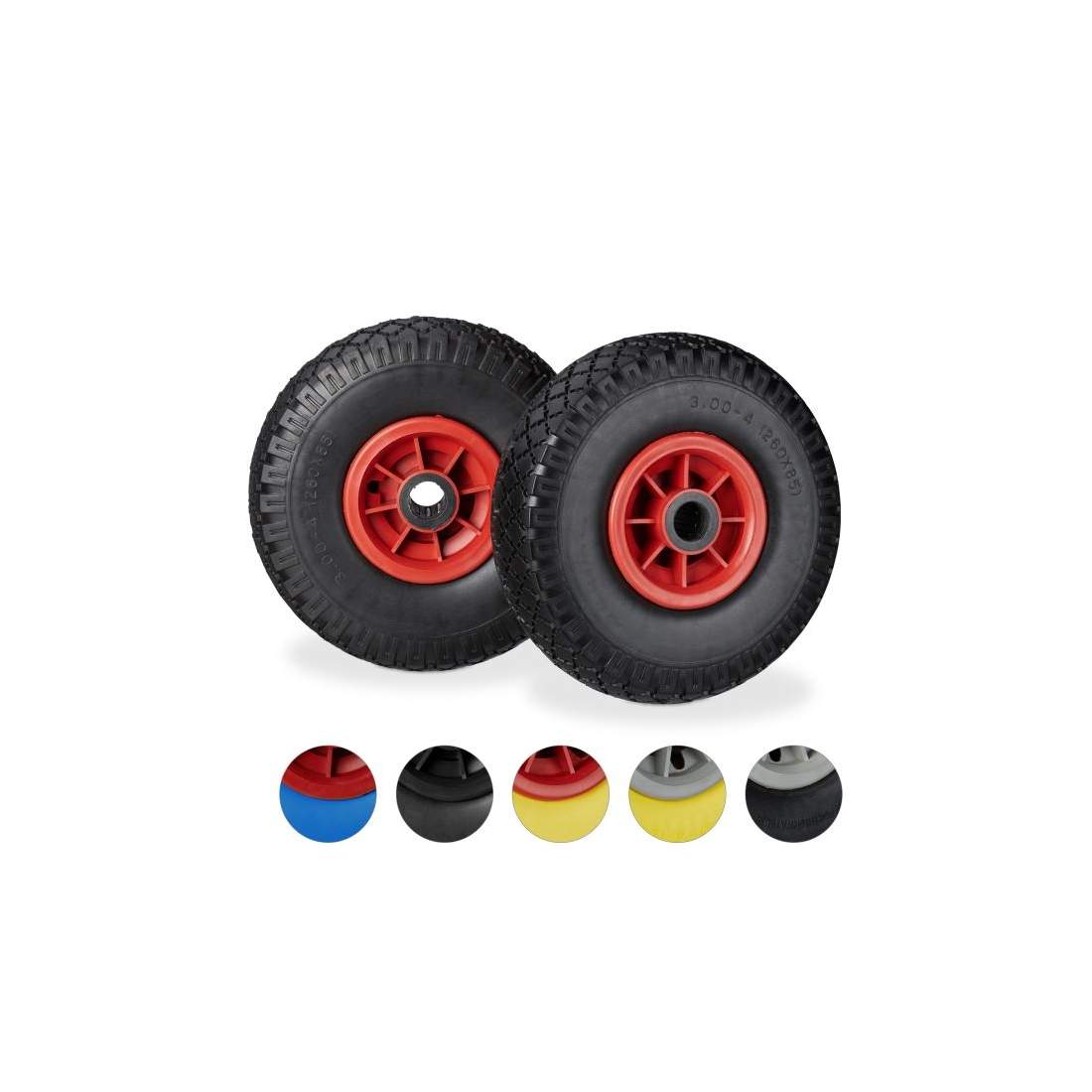 Skottkärrehjul 2 st. | Hem & Hobby - Hem & Hushåll - Trädgårdsartiklar - Skottkärror - Skottkärrehjul | Pryloteket