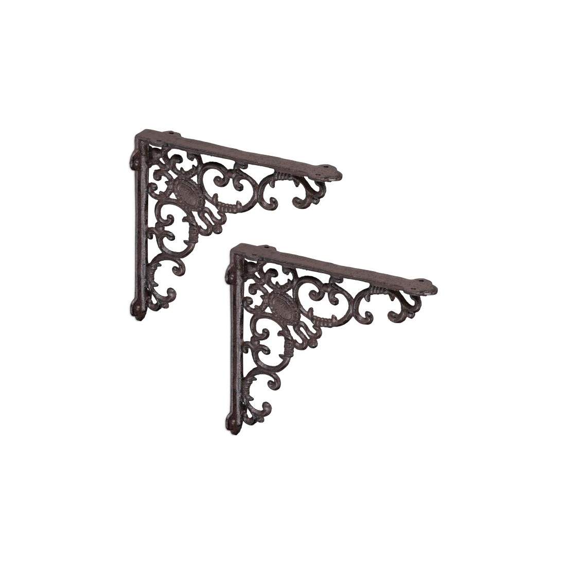 2x hyllfäste smidd i gjutjärn | Hem & Hobby - Hem & Hushåll - Sovrum | Pryloteket
