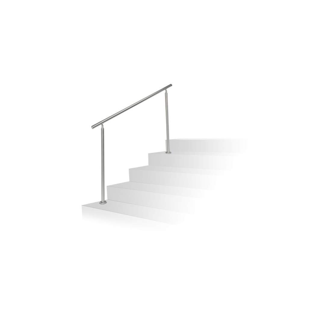 Trappräcken i rostfritt stål | Elektronik - Kablar & Adaptrar - Adaptrar & Signalomvandlare - USB | Pryloteket