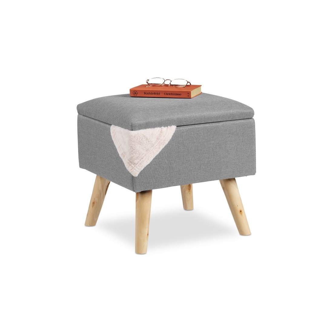 Pall med förvaringsutrymme | Hälsa & Skönhet - Personvård - Vård & Rehabilitering - Hållning | Pryloteket