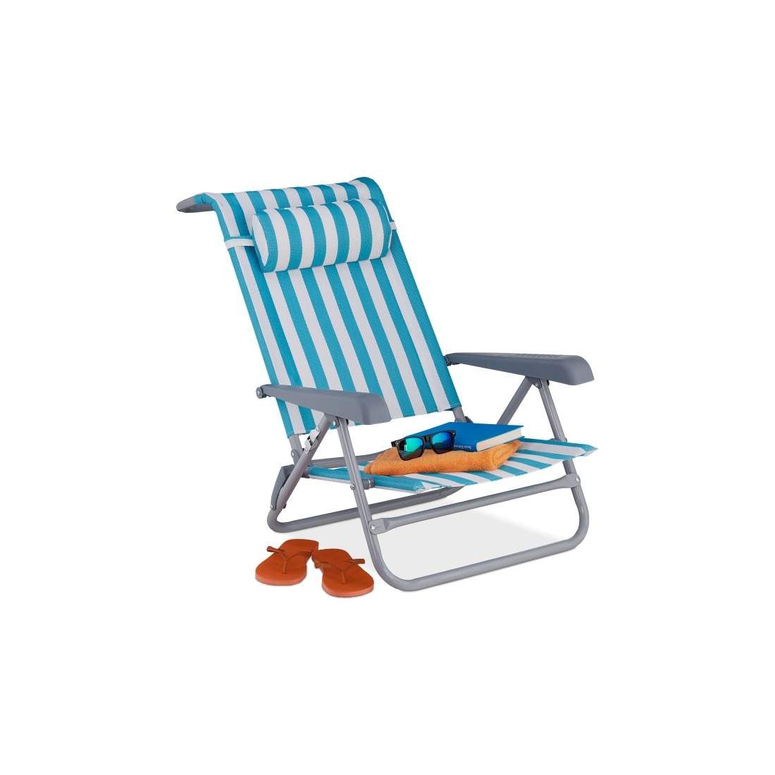 Mässingsstol med nackkudde - hopfällbar | Hem & Hobby - Hem & Hushåll - Bygg | Pryloteket