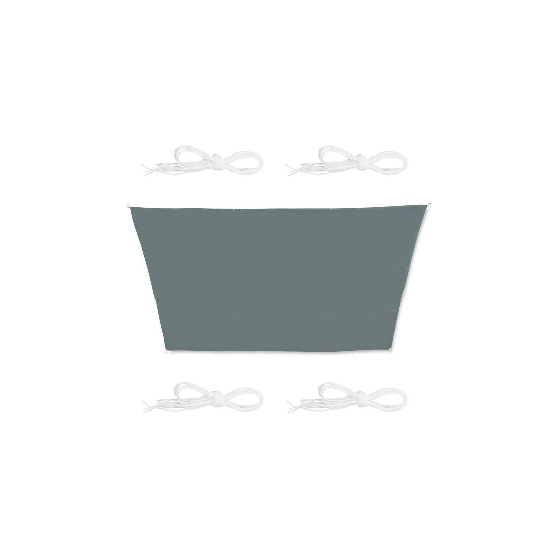 Solsegel trapetsformad grå | Hem & Hobby - Hem & Hushåll - Balkong | Pryloteket