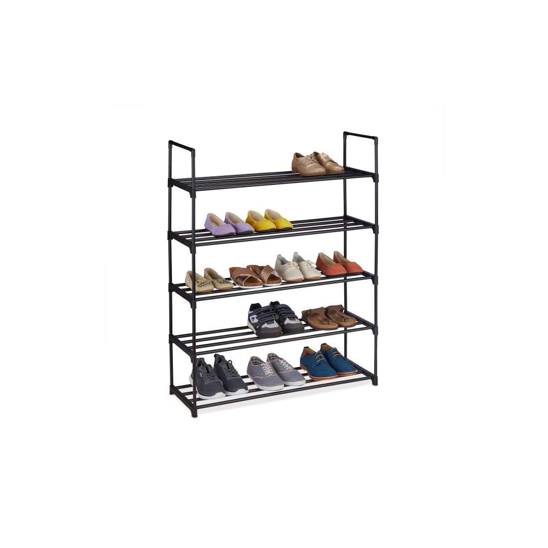 Svart skohylla | Mode & Accessoarer - Kläder - Skor | Pryloteket