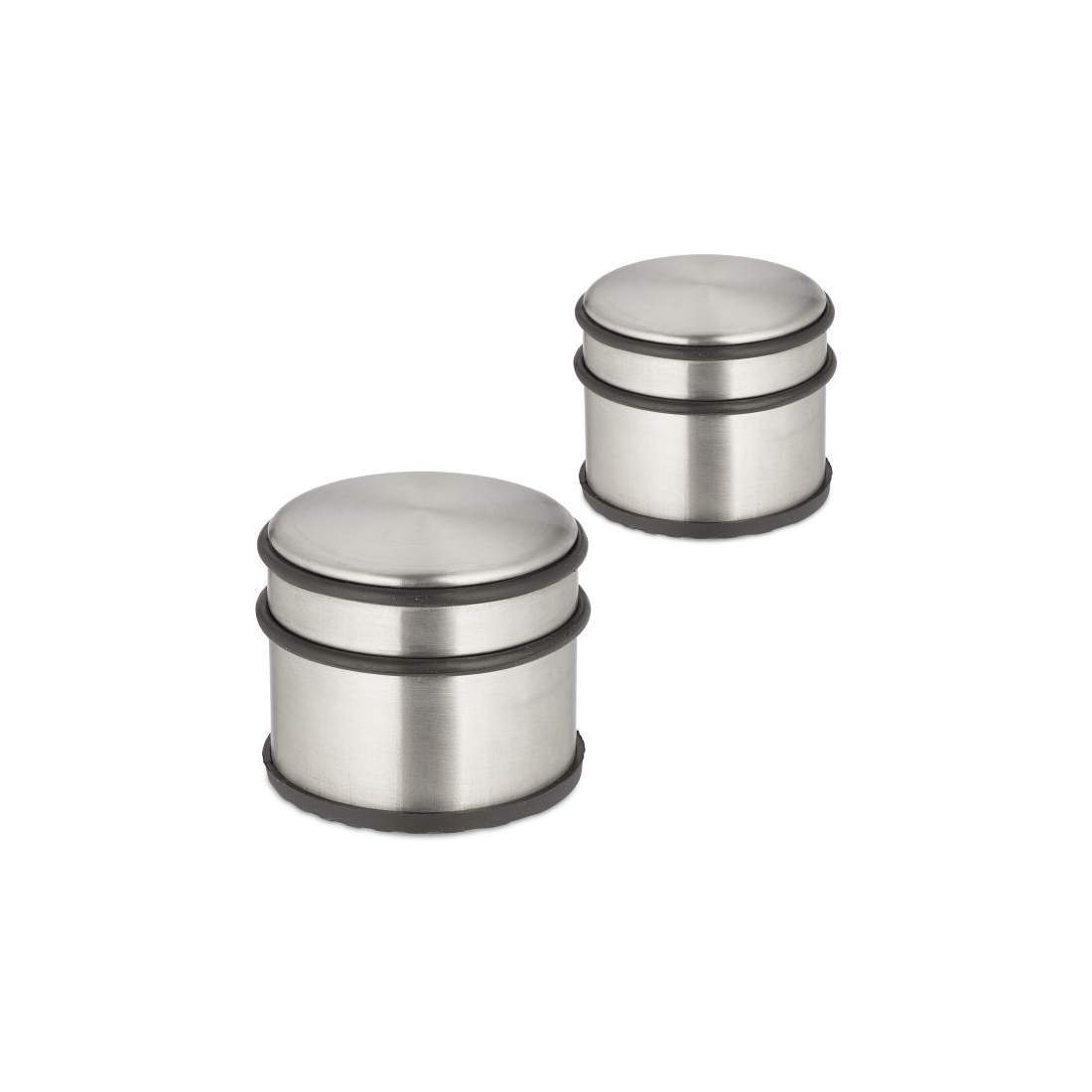 Dörrstopp i rostfritt stål - 2 st | Elektronik - Tillbehör Mobil & Surfplatta - Mobiltillbehör - Mobilkablar - Tillbehör | Pryloteket