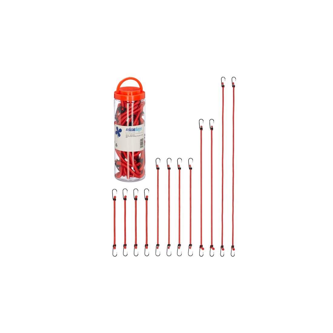 Klämgummi 12-delat set 4 storlekar | Elektronik - Tillbehör Mobil & Surfplatta - Mobiltillbehör - Mobilkablar - Tillbehör | Pryloteket