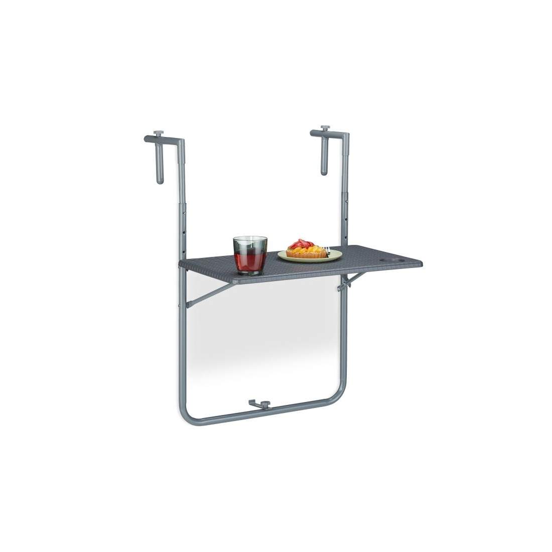 Grå Balkong Hängbord Fällbart | Hem & Hobby - Hem & Hushåll - Balkong | Pryloteket