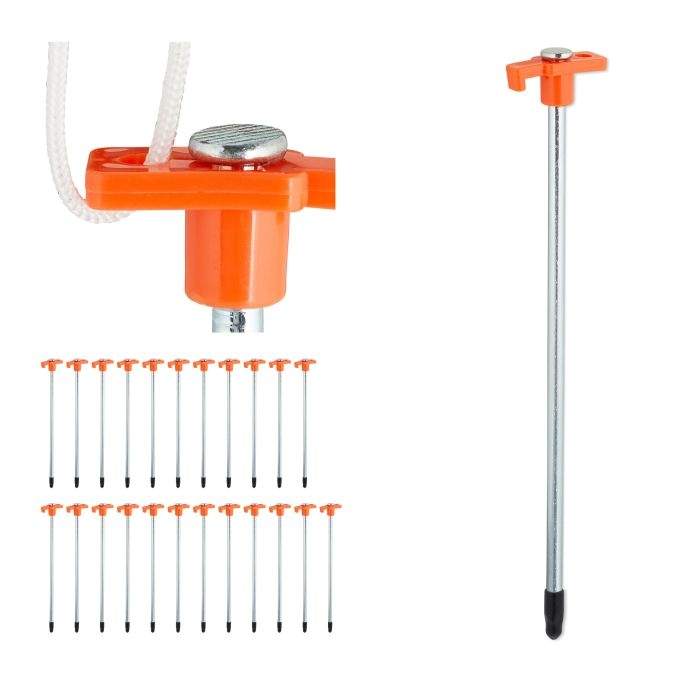 Jordpløkke til bjerge i sæt med 24 stk