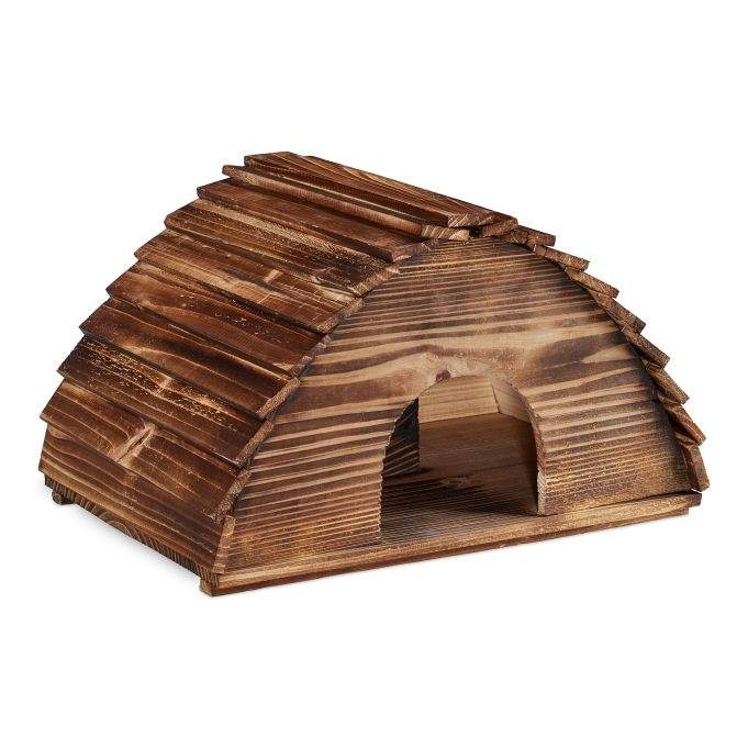 Pindsvinehus med gulv