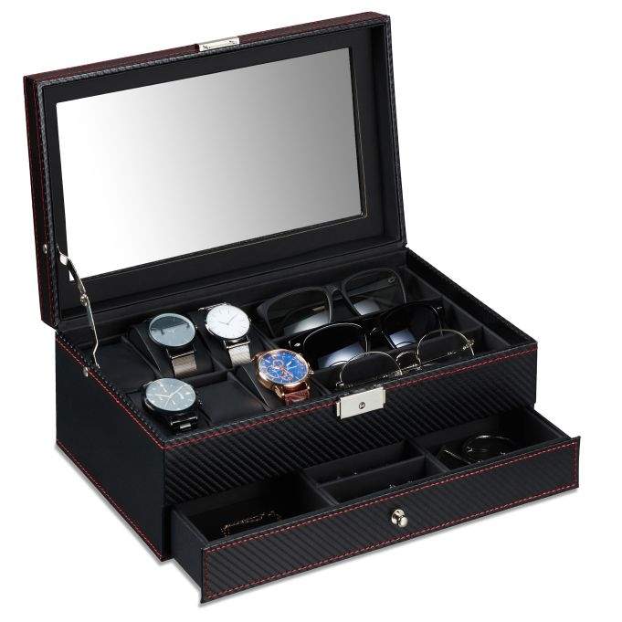 Smykkeopbevaring med skuffe