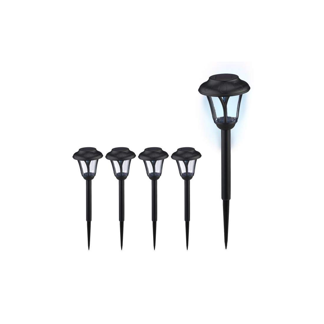 Uppsättning av solcellslampor | Sport & Fritid - Friluftsliv & Camping - Belysning | Pryloteket