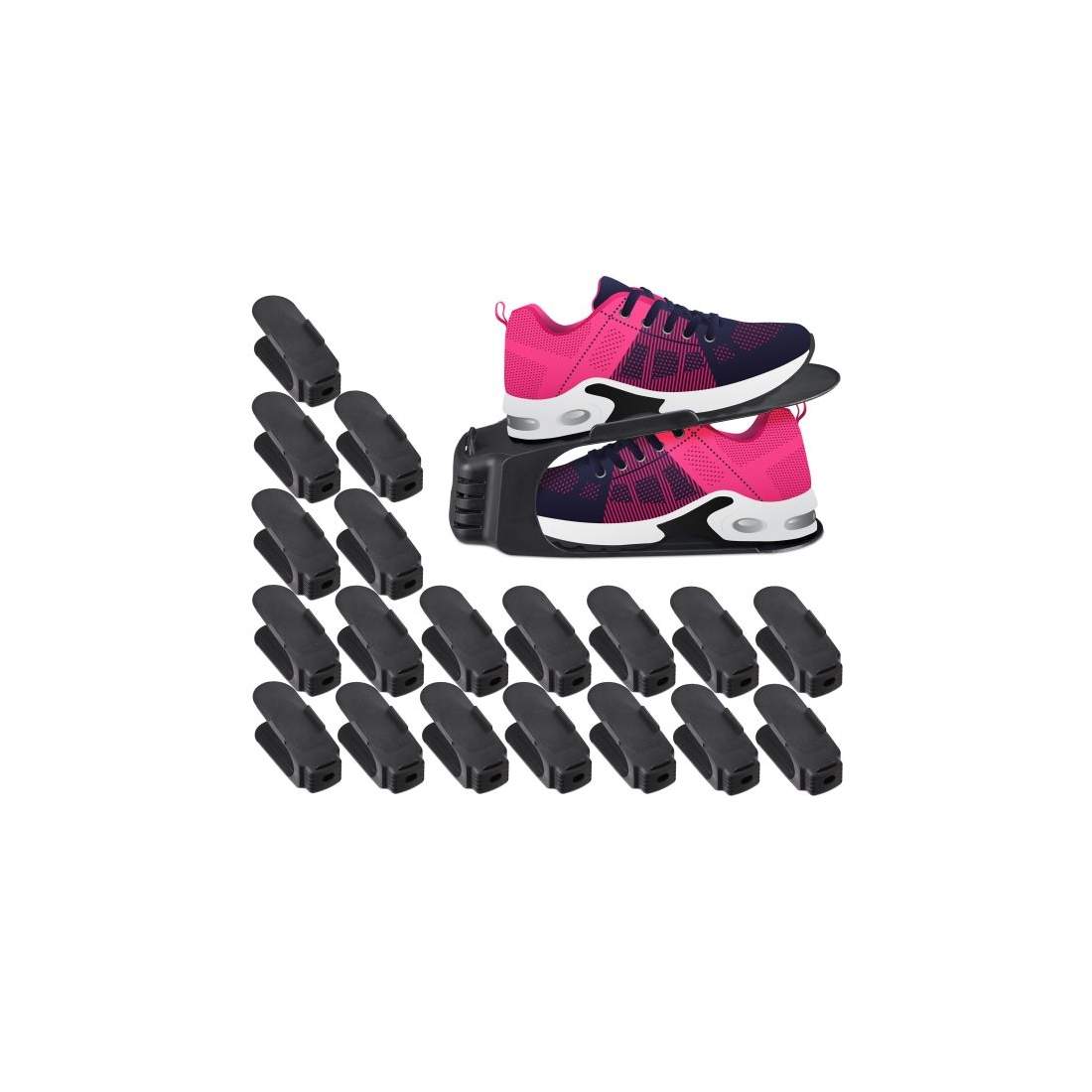 Set med 20 skohyllor | Mode & Accessoarer - Kläder - Skor | Pryloteket